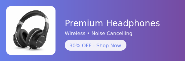 Headphones Ad Variant