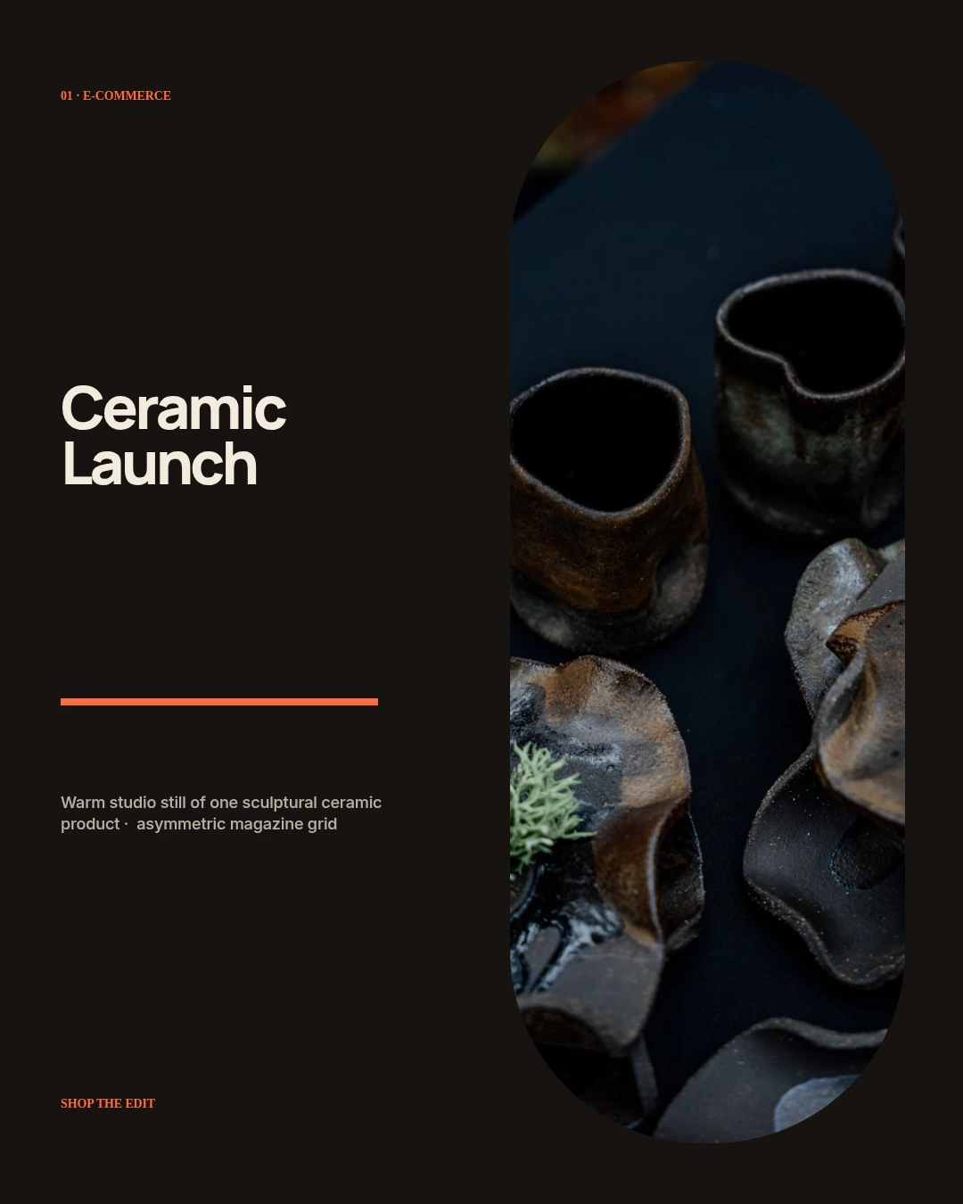 Ceramic Launch Editorial visual preview