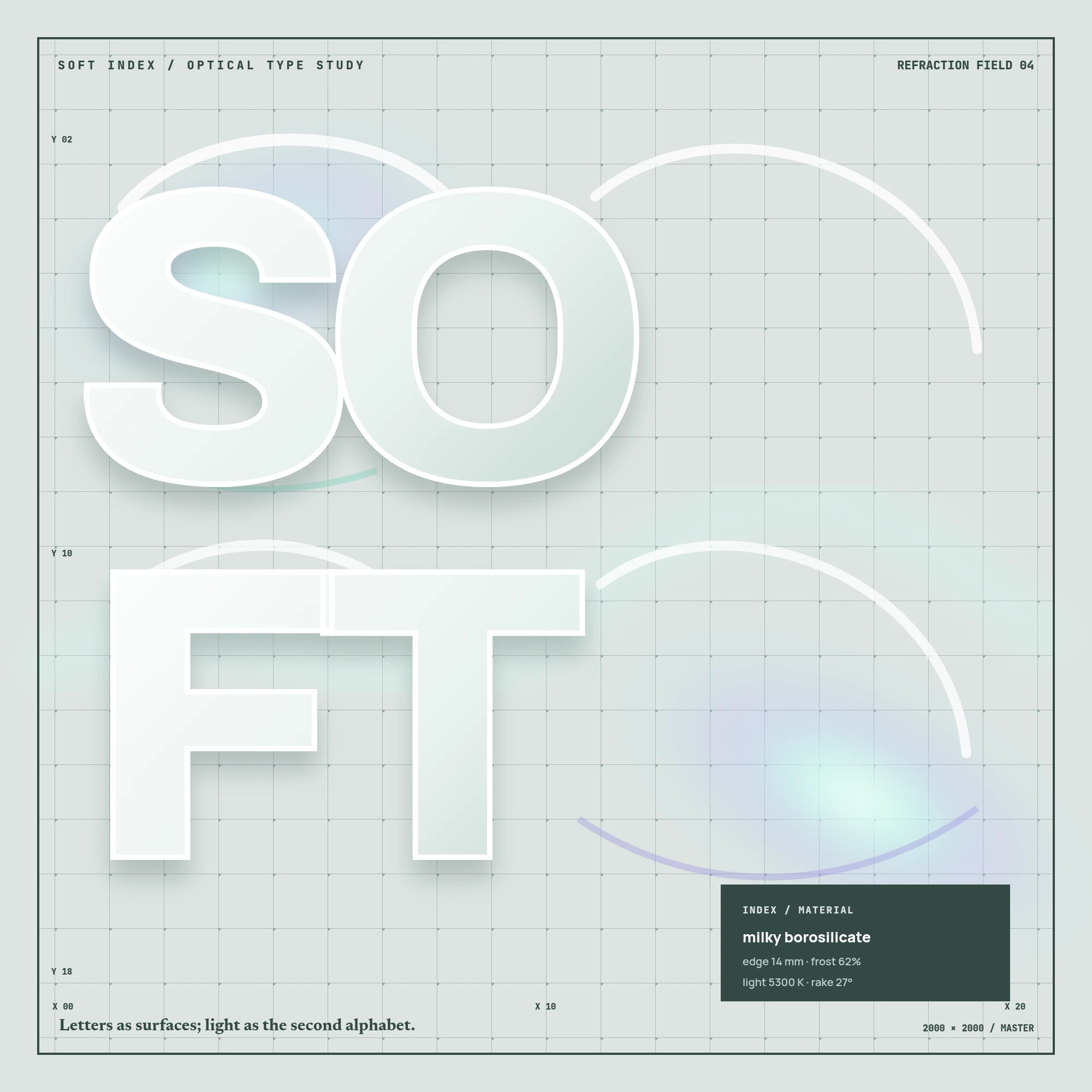 Soft Index glass type study visual preview